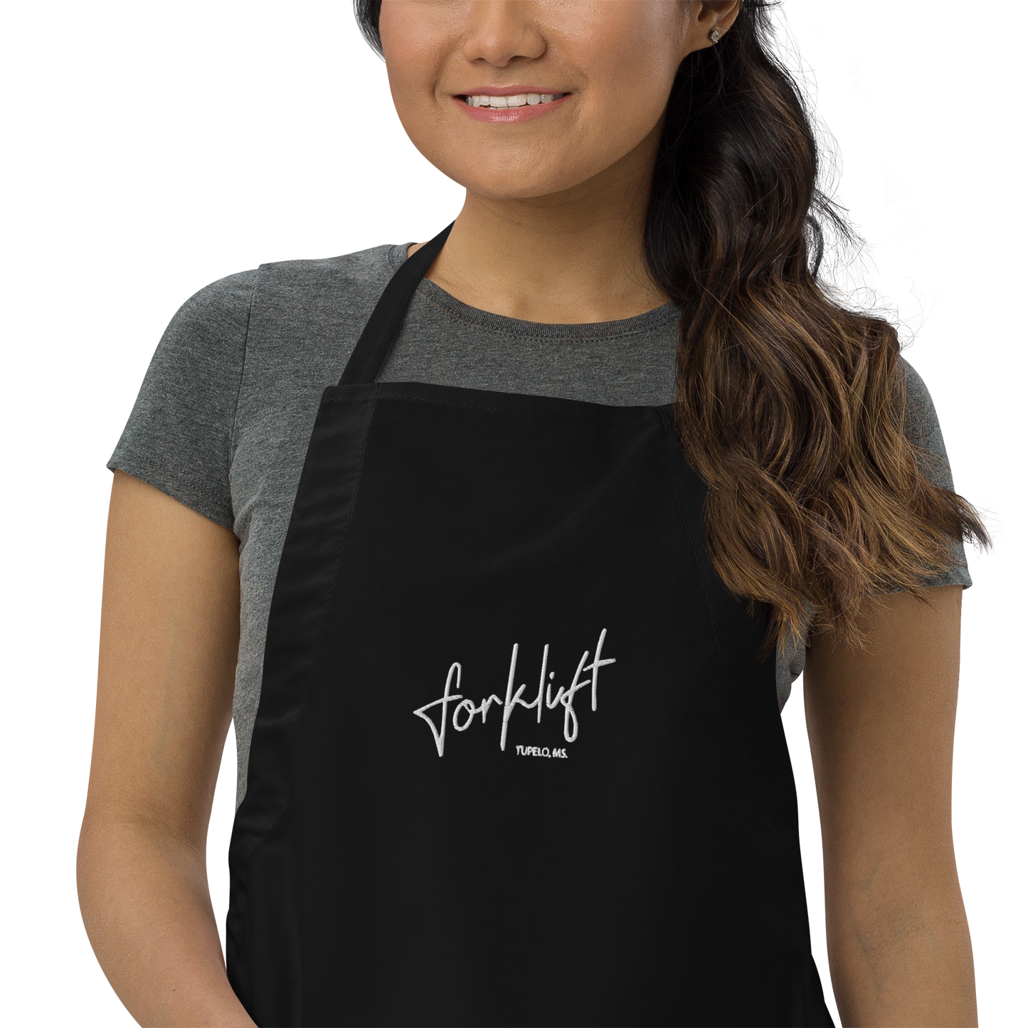 Official Forklift Embroidered Apron